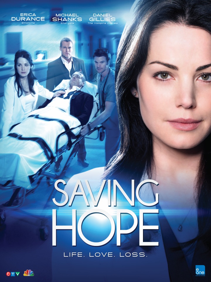 New Saving Hope Poster with Erica Durance Michael Shanks